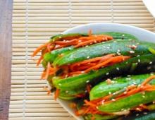 Korean-style cucumbers, the most delicious recipe Korean-style pickled cucumbers