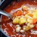 Fasulyeli domates çorbası Domatesli fasulye çorbası
