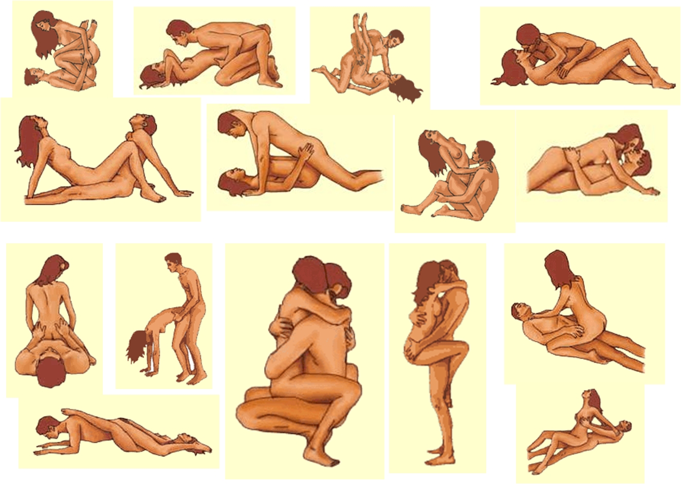 Different porn positions